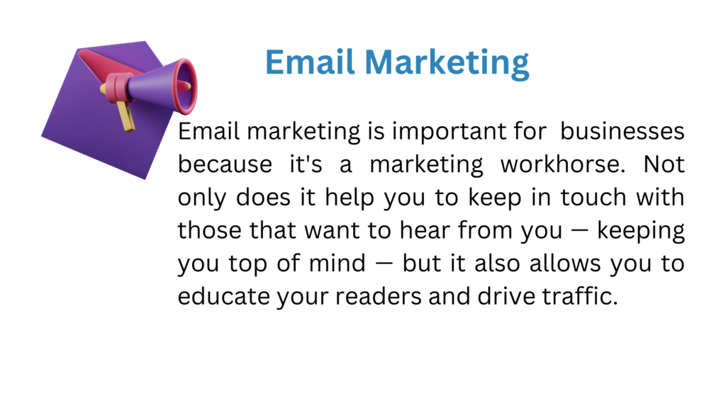 Definition of Email marketing in digital marketing